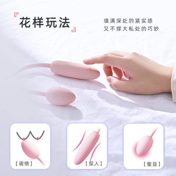 劳乐斯柔伊静音跳蛋小程序远程控制女性穿戴自慰器网红成人性用品 - 图片 5