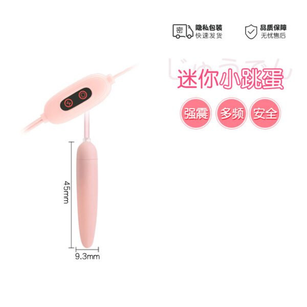 迷你双跳蛋不破处女用自慰器静音宿舍强震低音玩具振动棒情趣用品 - 图片 8